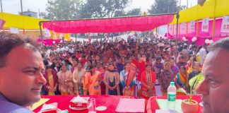 लखीसराय जिले के रामगढ़ प्रखंड में रोजगार मेला का आयोजन।