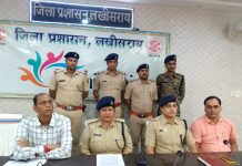 बिहार के लखीसराय में नीट परीक्षा में कुल 26 गिरफ्तार।