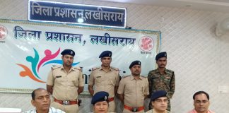 बिहार के लखीसराय में नीट परीक्षा में कुल 26 गिरफ्तार।