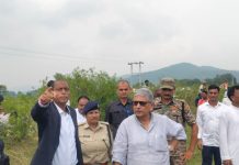 एक दिवसीय दौरे पर आए केन्द्रीय मंत्री सह स्थानीय सांसद राजीव रंजन उर्फ ललन सिंह लखीसराय